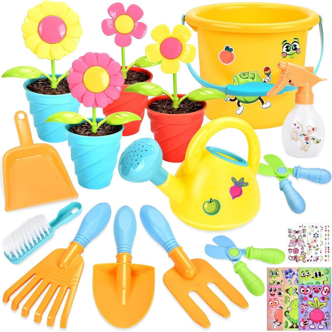 Set di attrezzi per bambini nero con design versatile 50 x 50 x 50 mm