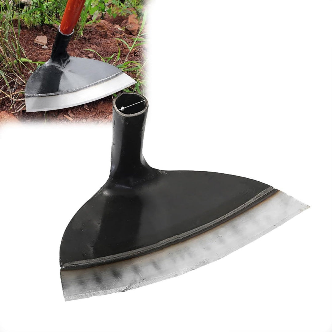 Zappe con struttura in acciaio nero con design versatile giardino attrezzo multiuso